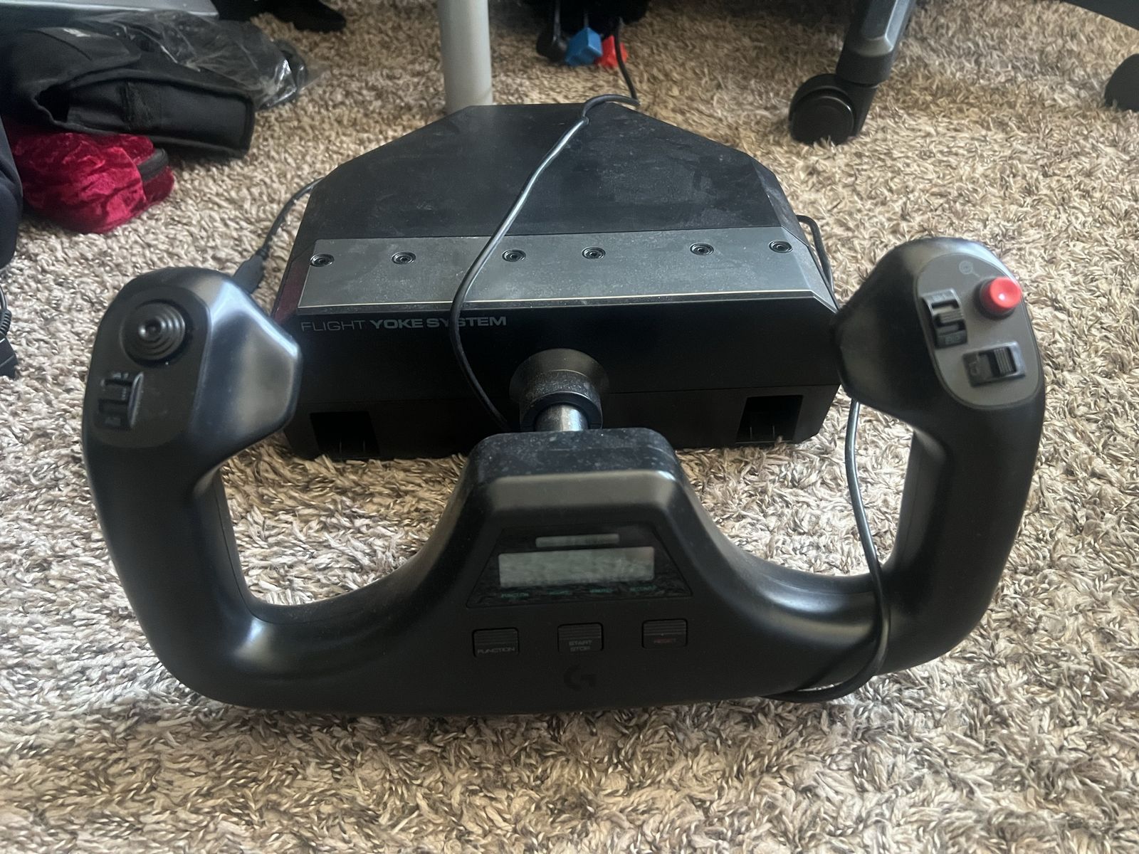 Logitech Flight Sim Yoke and Throttle Quadrant