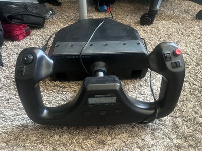 Logitech Flight Sim Yoke and Throttle Quadrant