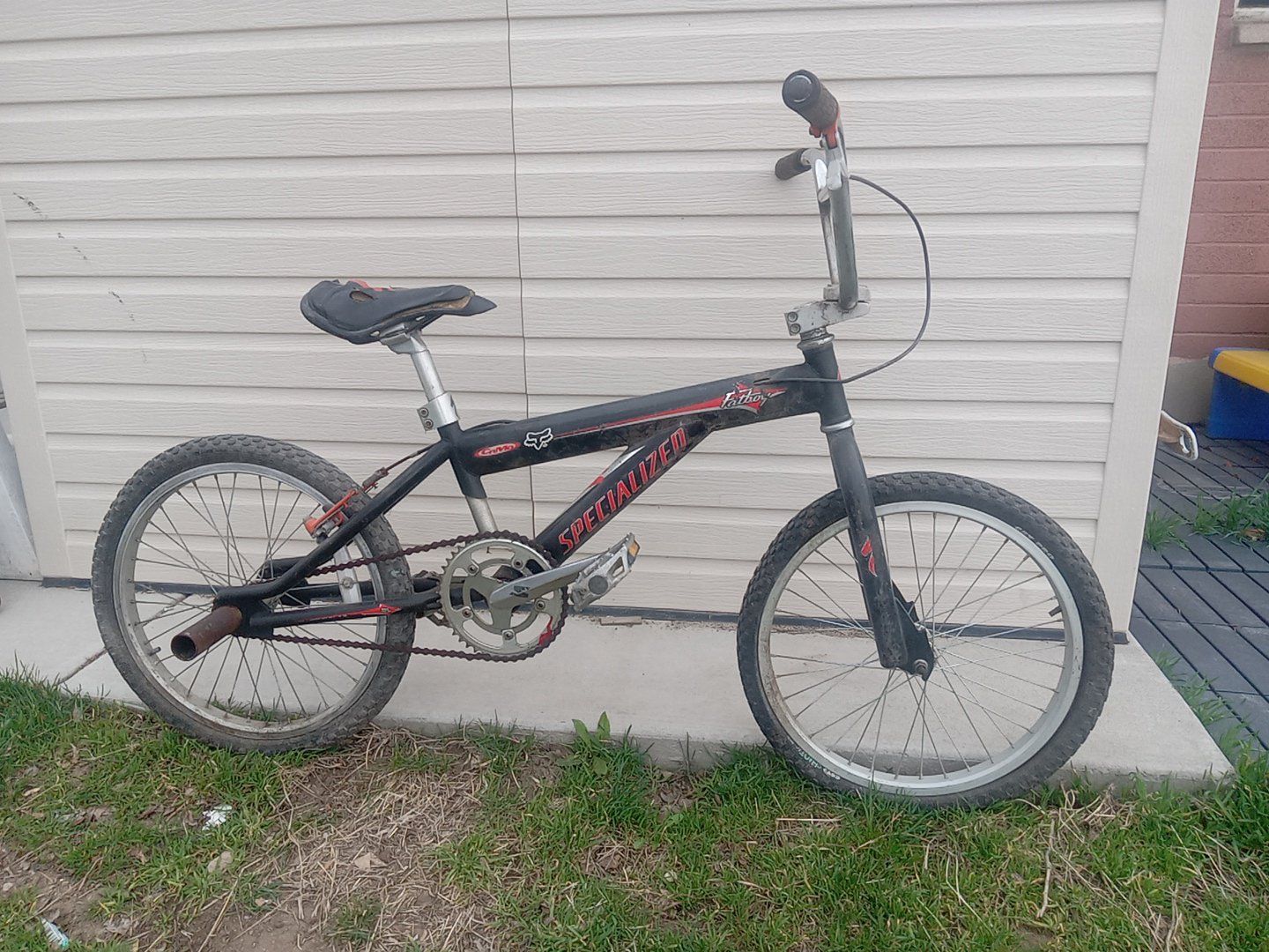 Specialized Fatboy BMX Bike - Black/Red Freestyle Bicycle