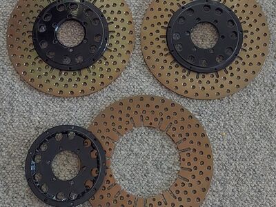 Yamaha XS1100 Disc Brake Rotors (floating), 1978-1981, set of three