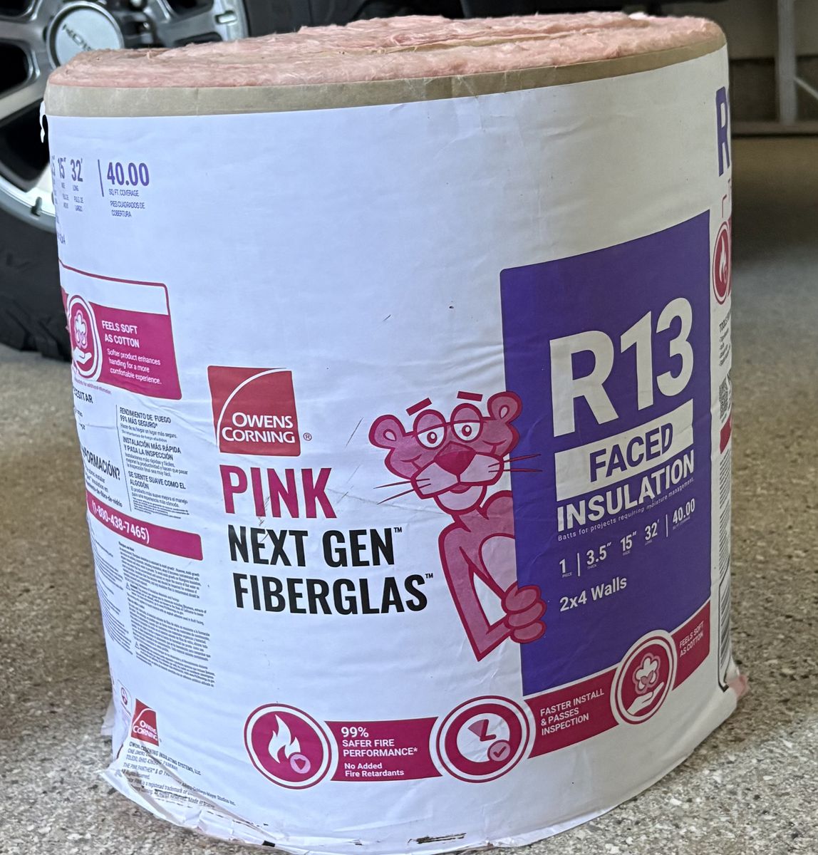 Fiberglass Insulation Rolls R13