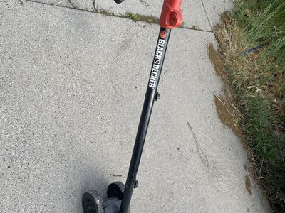 Black and decker electric edger