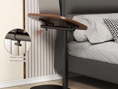 Adjustable C-Shaped Side Table — Brand New in Box