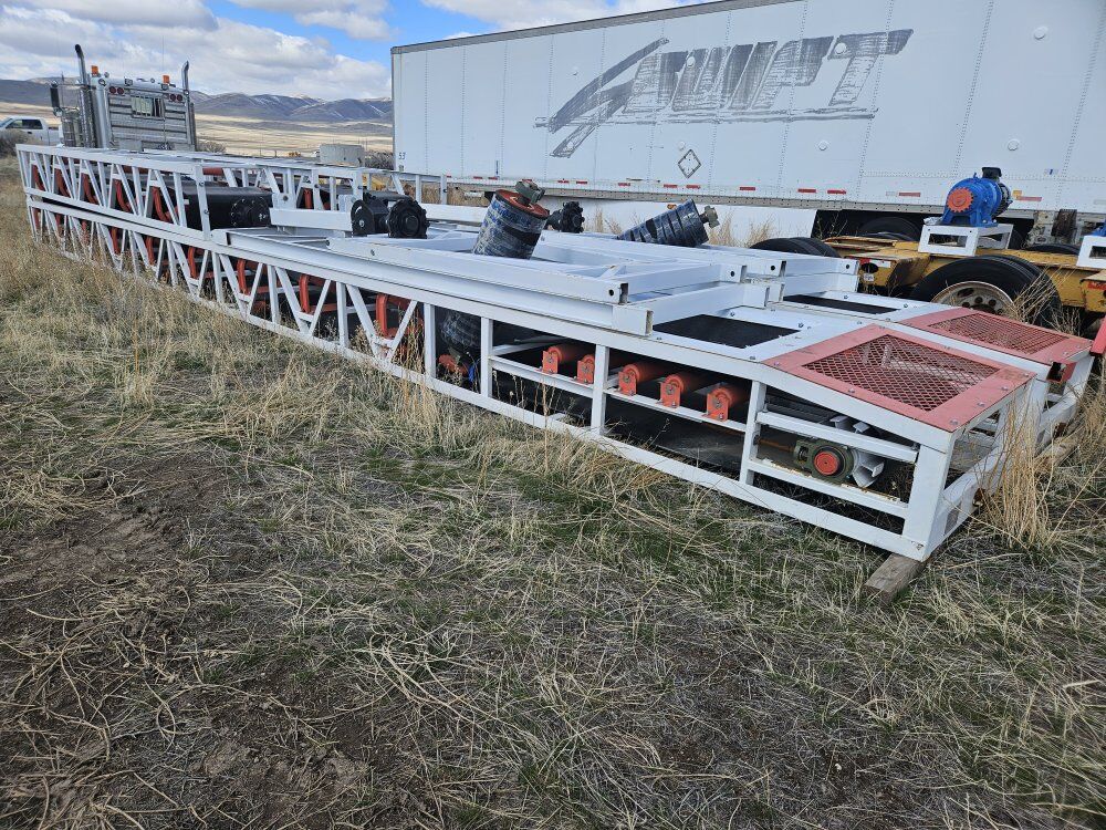 Unused Portable Radial Stacking Conveyor 36" x 60'