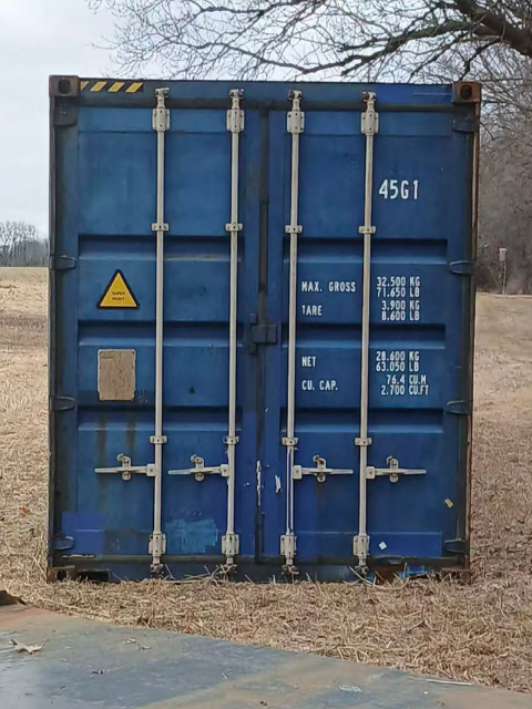 40' WWT High Cube Shipping Container