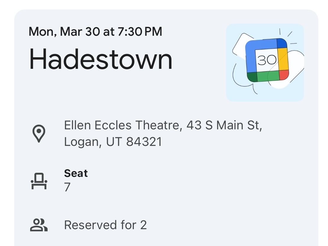 Hadestown Tickets