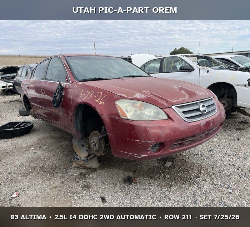 New Arrival - 2003 Nissan Altima Parts - UTPAP Orem