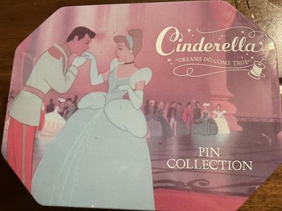 Vintage Disney Cinderella Pin Set