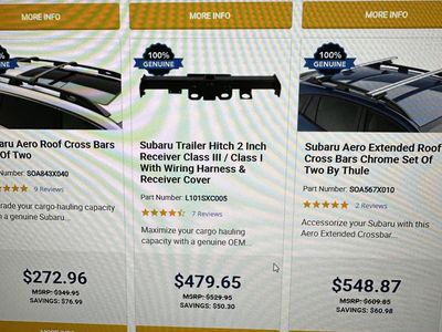 Subaru Ascent Trailer Hitch