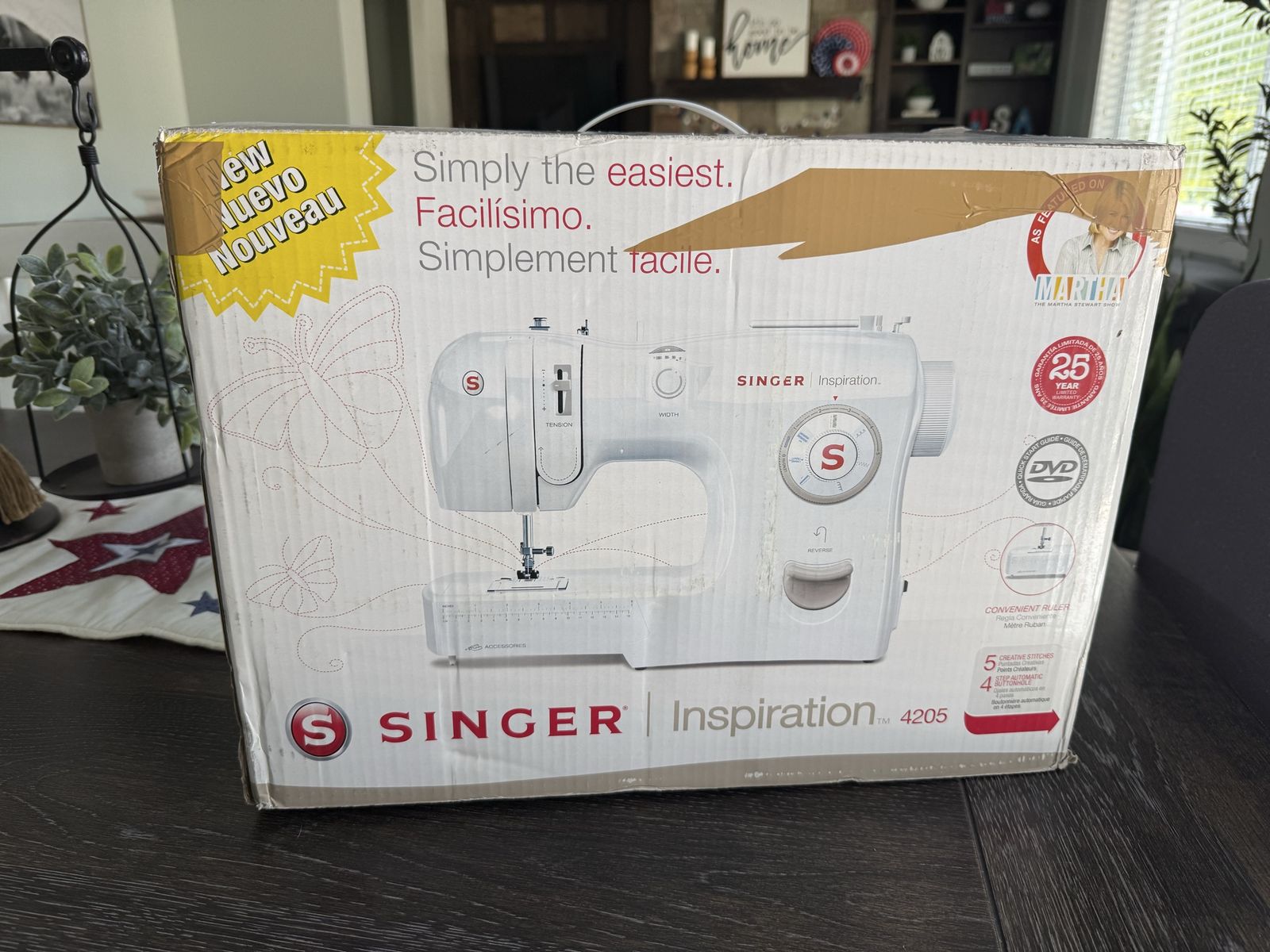 Singer Inspiration 4205 Sewing Machine – Great Working Condition