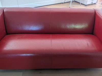 IKEA Klippan Red Loveseat Sofa