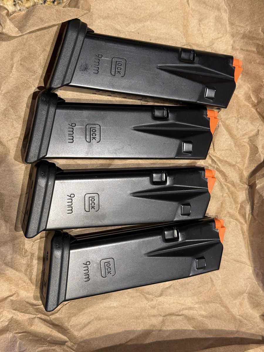 Glock 43X/48 15rd OEM Mags
