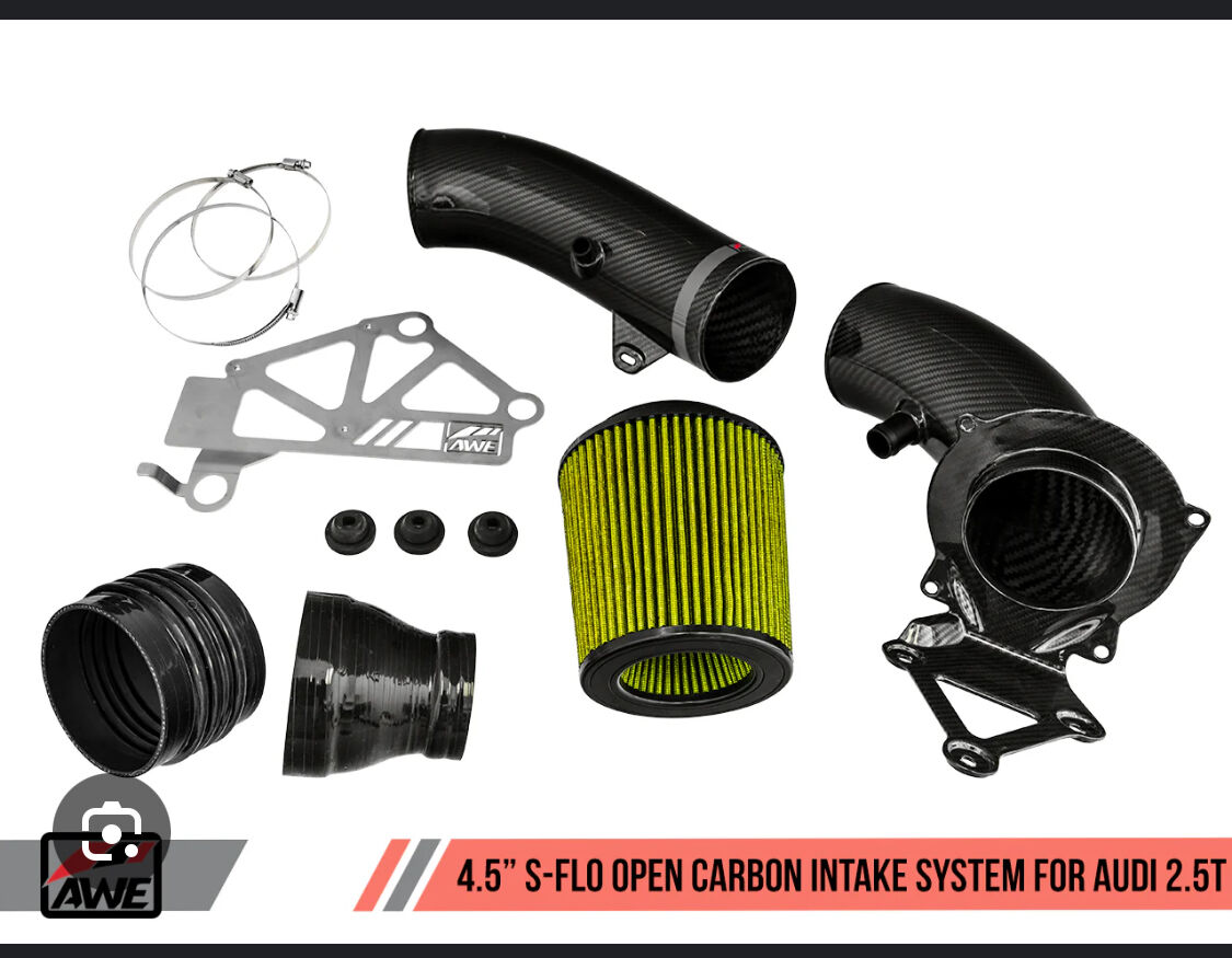 Audi rs3 awe open air intake
