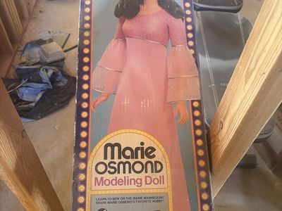Vintage 1976 Marie Osmond 30-Inch Modeling Doll with Original Box