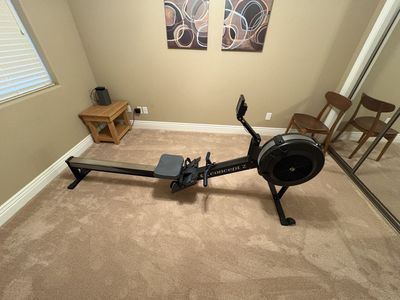 Concept2 Model D Rower with a PM5