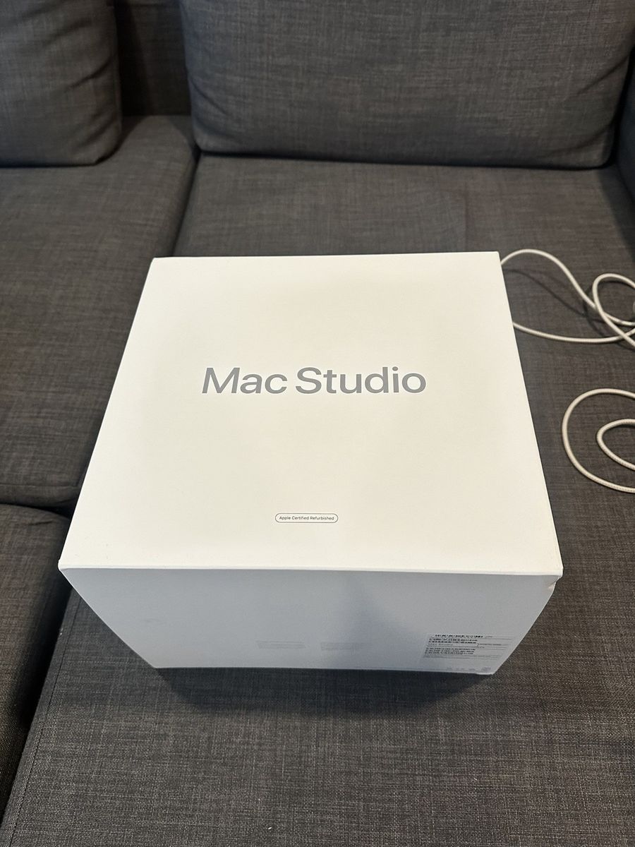 Mac Studio M3 Ultra - 32 Core CPU - 80 core GPU - 256GB RAM - 2TB SSD - Sealed
