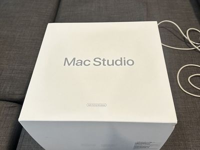 Mac Studio M3 Ultra - 32 Core CPU - 80 core GPU - 256GB RAM - 2TB SSD - Sealed