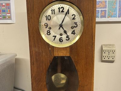 Art Deco Pendulum Wall Clock