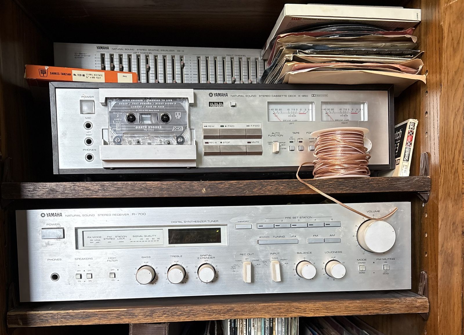 Vintage Yamaha Stereo Components
