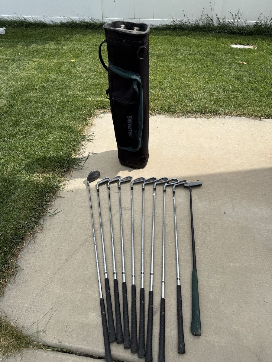 Concorde Golf Club Set w/ Bag - Complete Iron & Putter Set