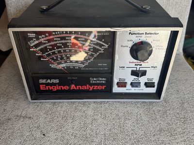 Sears engine analyzer