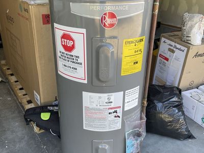 Rheem Electric Water Heater: 50 Gallon