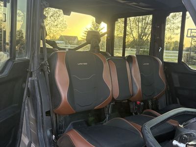 Can-Am Defender Max Limited HD10 UTV - Mossy Oak Camo, 6-Seater, Fully Enclosed Cab