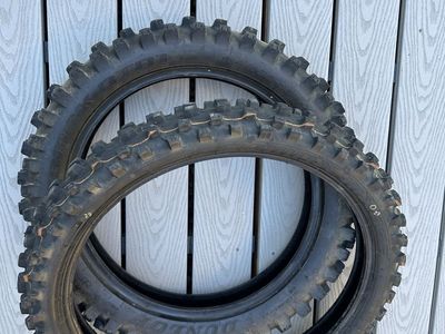 OEM Dunlop dirtbike tires 21 & 18