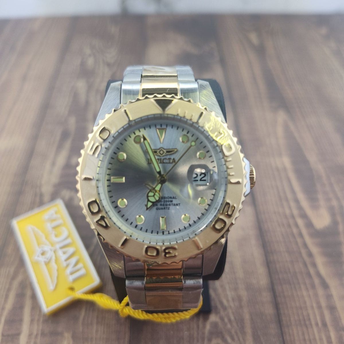 Invicta Pro Diver Men's Watch - 37.5mm, Steel, Gold (29943)