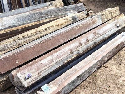 Reclaimed 6x6x6-8 posts
