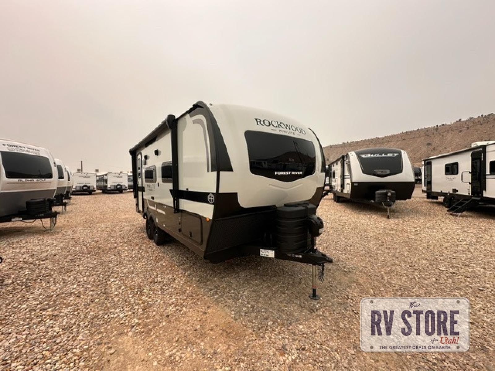 2026 Forest River RV Rockwood Mini Lite 2109S Travel Trailer Front Bedroom