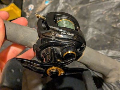 Baitcaster reel and rod
