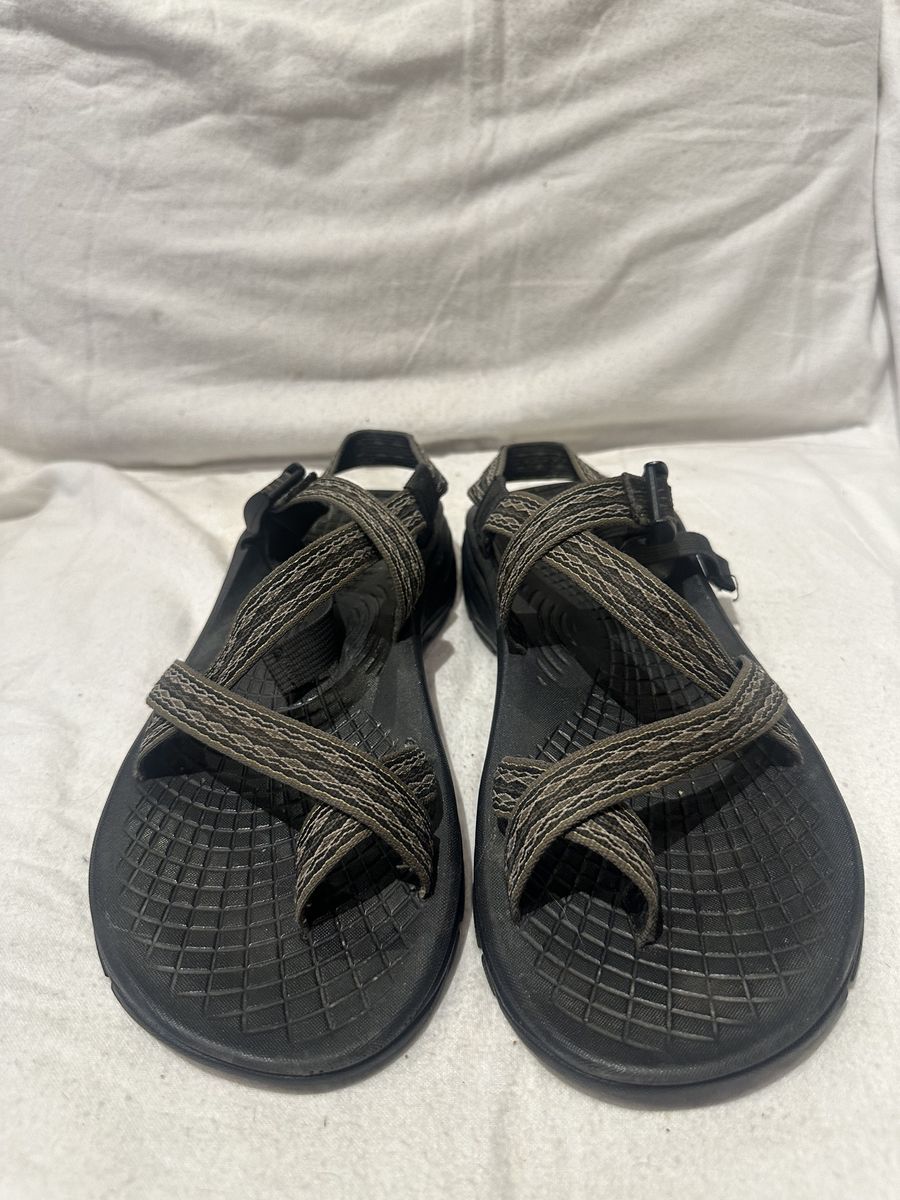 Chaco Man’s Size 11 Black/Olive, Hiking Sandals