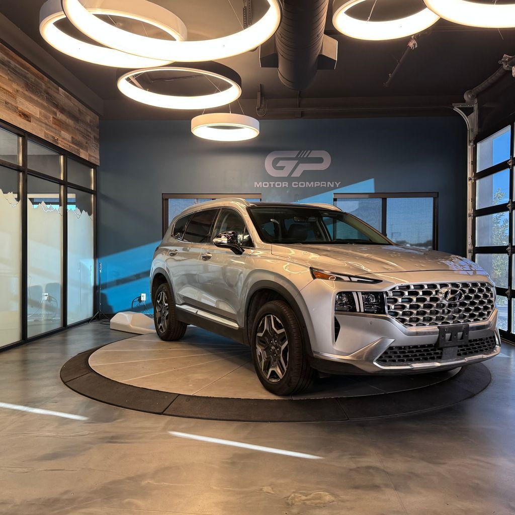 2021 Hyundai Santa Fe Limited — rebuilt & branded title, 5% below market