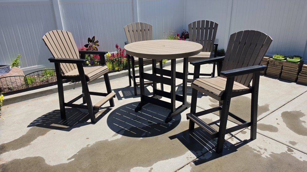 5 piece hightop outdoor set