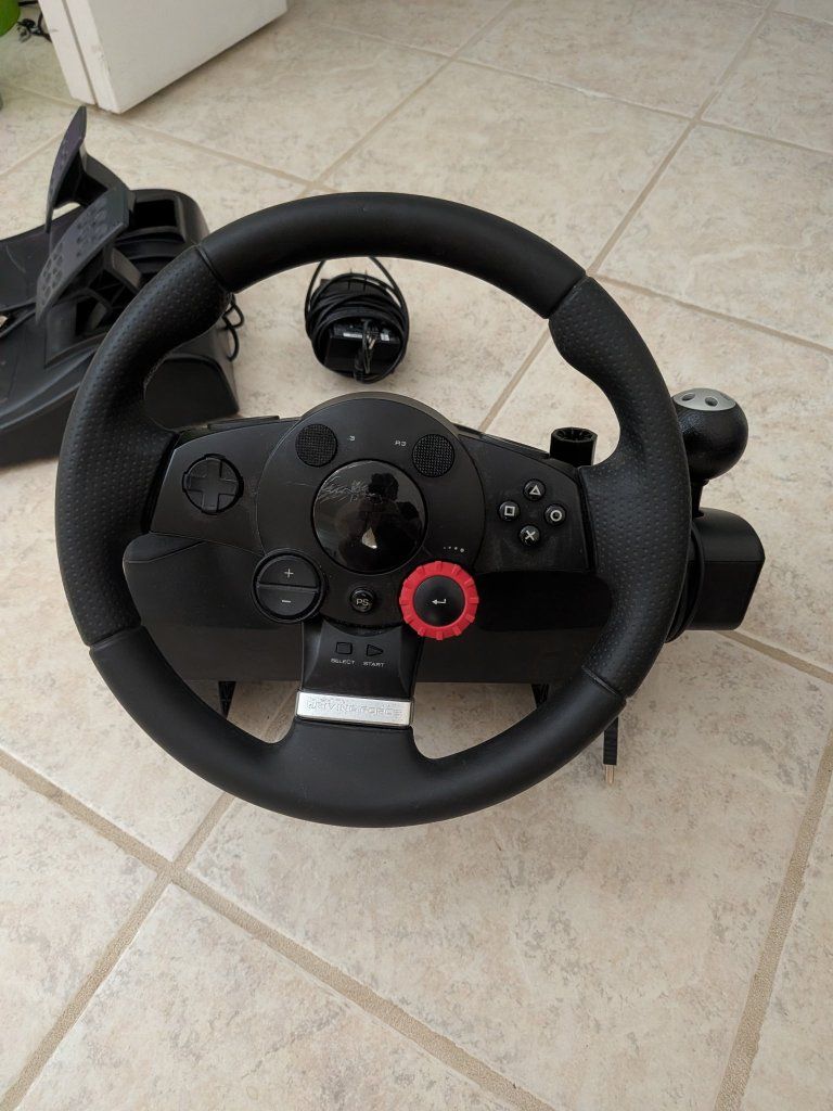 Logitech Driving Force GT Racing Driving Wheel