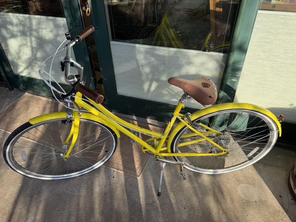 Medium Bike-Yellow Detroit Bike