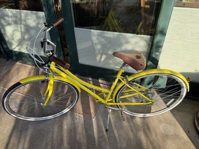 Medium Bike-Yellow Detroit Bike