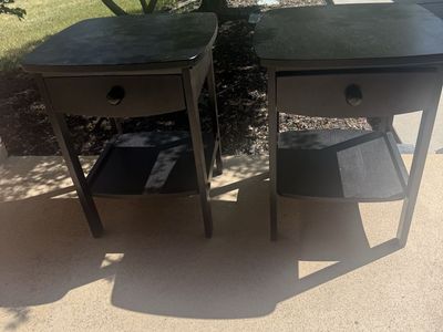 2 Bedside / End Tables $30 For the set