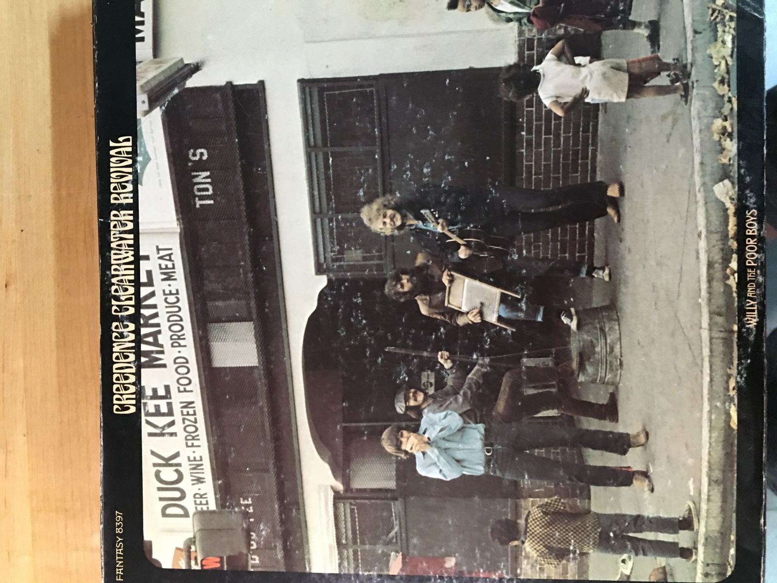 Creence Clearwater Revival Willy and the Poor Boys Vinyl LP Fantasy 8397