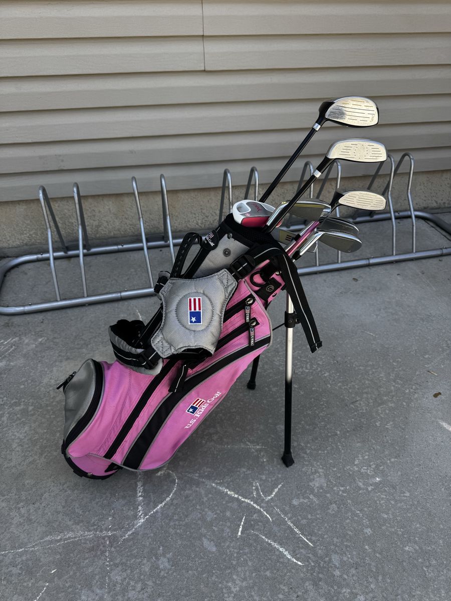 US Kids Golf Girls set WT-25 w/stand bag