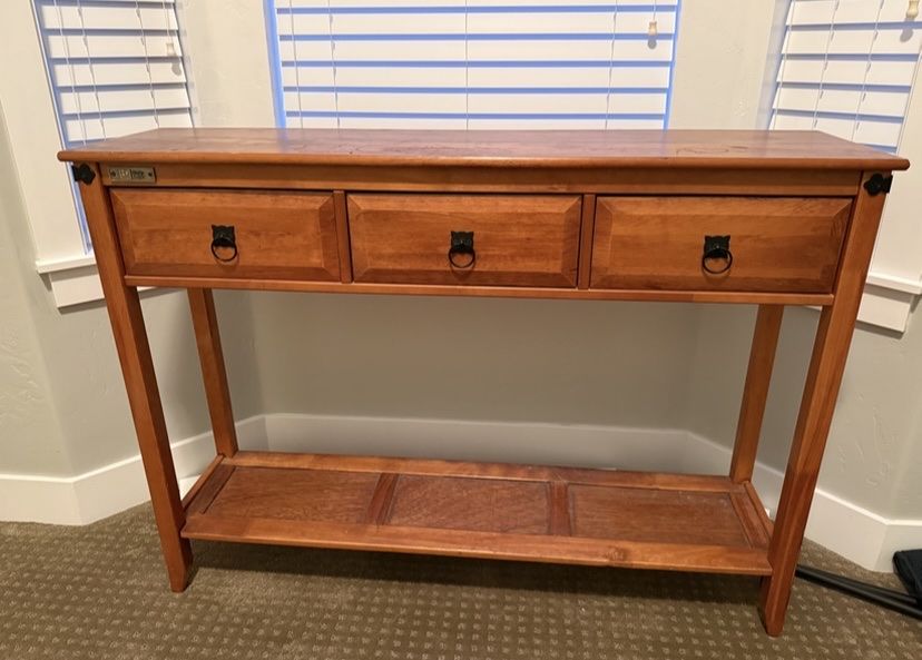 Nice Wood  Sofa Table ~ Entry Console ~ TV Stand