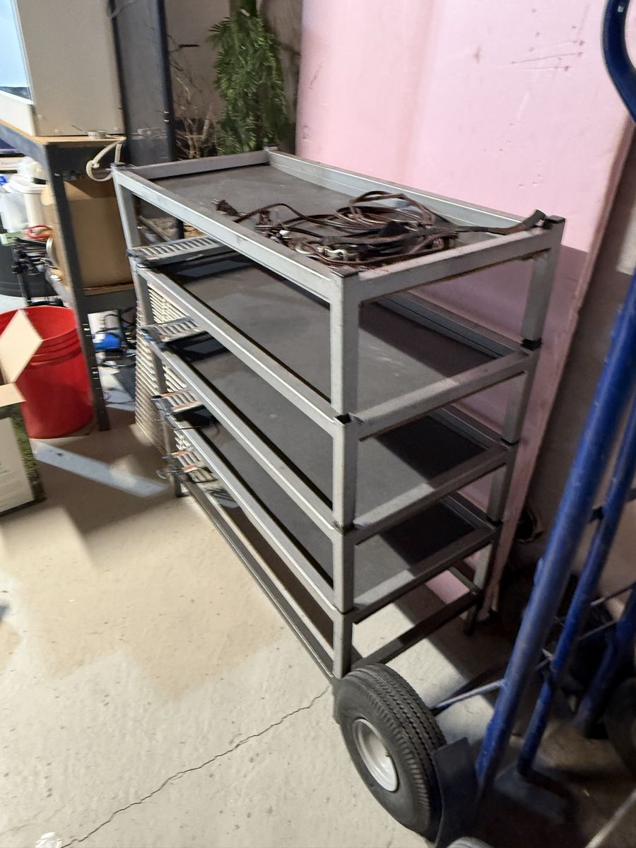 4 Tub Reptile Rack