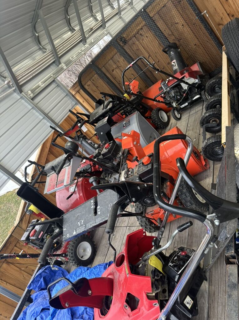 Snow Blowers $1000 For All