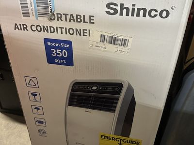 Shinco 8,000 BTU 3-in-1 Portable Air Conditioner for 350 Sq. Ft. Rooms