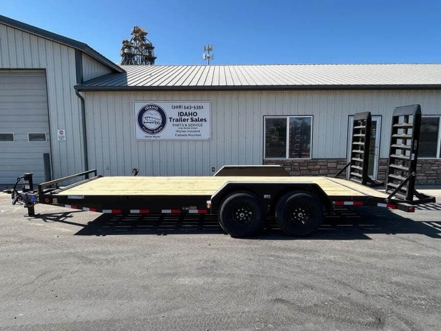 2026 Load Trail CH 83x20 Equipment Trailer Dovetail Standup Ramps 14K