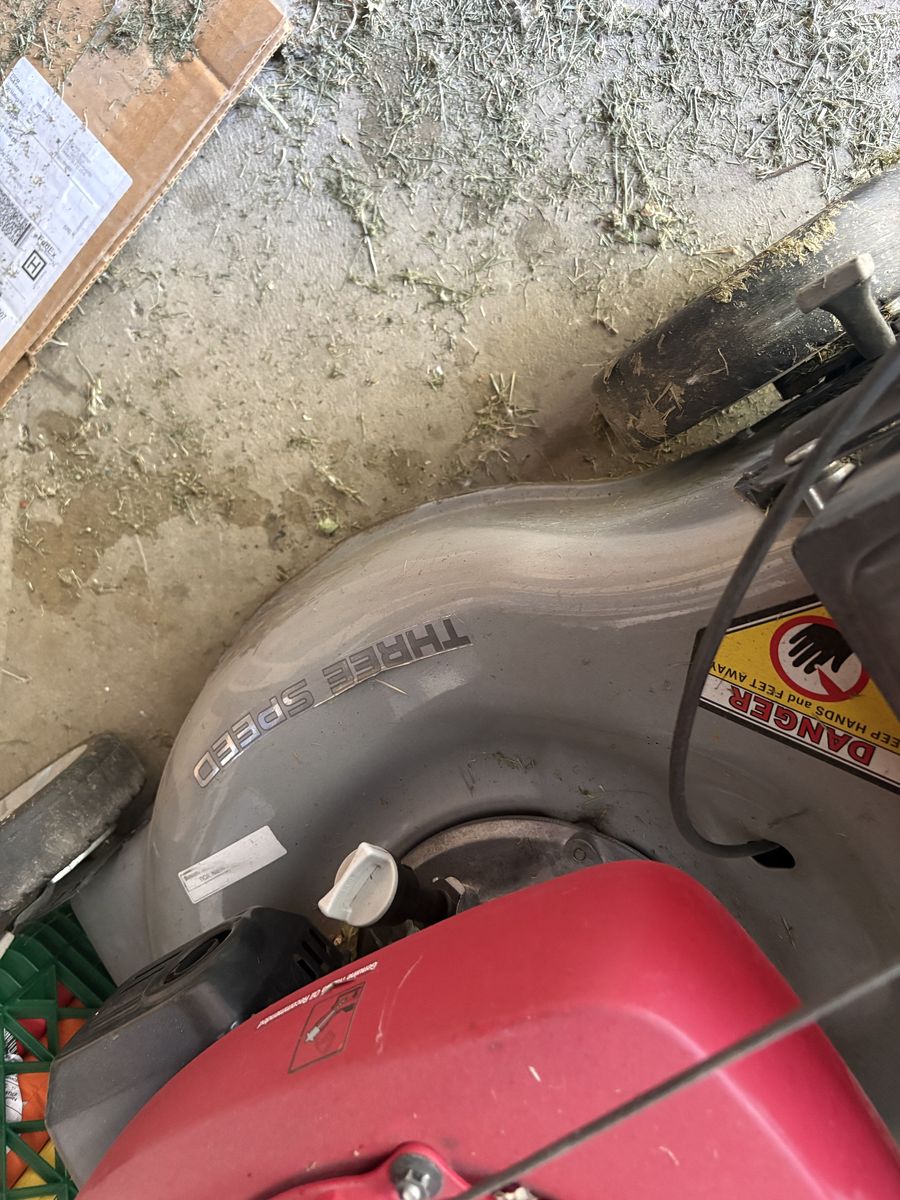 Three Speed Lawn Mower