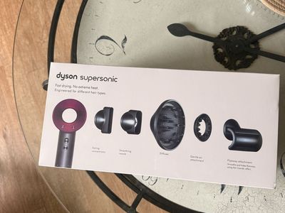 Dyson Supersonic Hair Dryer Attachments - New in Box - Styling Concentrator, Diffuser, Smoothing Nozzle