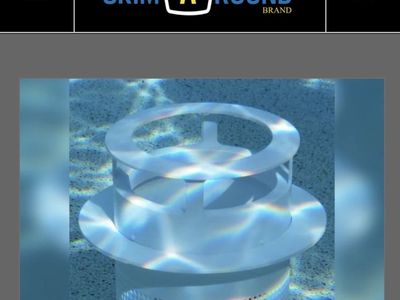 NEW! Skim-A-Round "All-In-One pool skimmer 2 pack