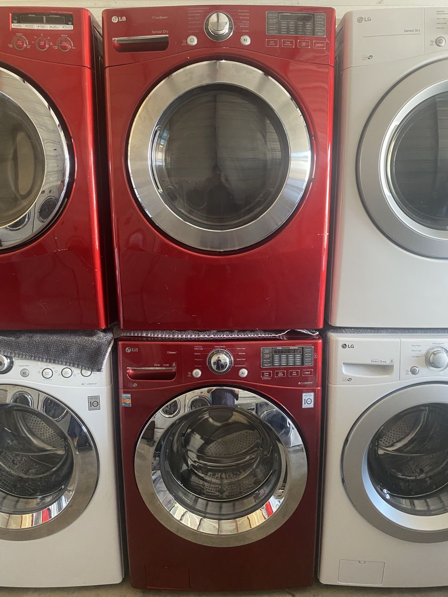 LG steam washer and 4 prong electric dryer